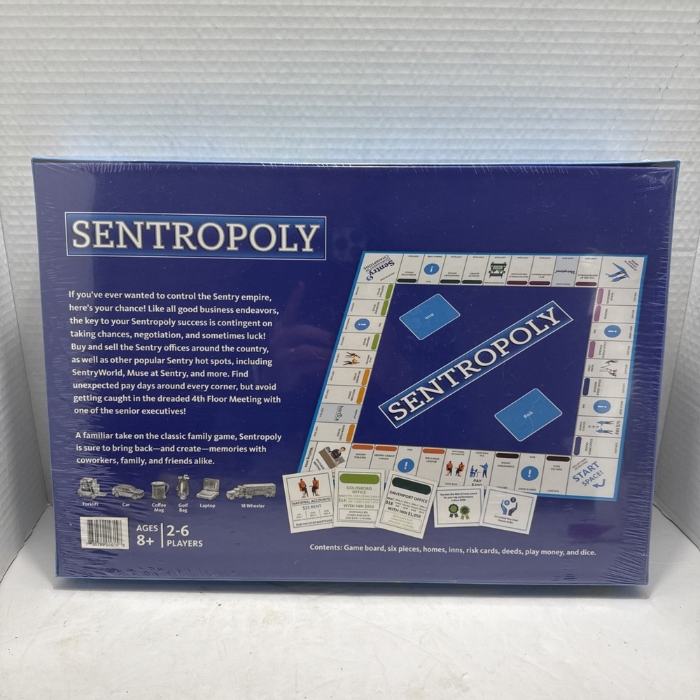 Sentropoly Monopoly Board Game Buy and Sell Sentry‎ Offices Around the Country - Picture 3 of 6